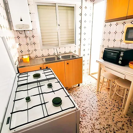 Apartamento Familiar Cerca De La Playa Con Barbacoa - Es-180-64 *